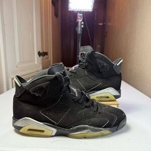 Size 13 - Nike Air Jordan 6 Retro Chrome Men's Shoes - BEAT